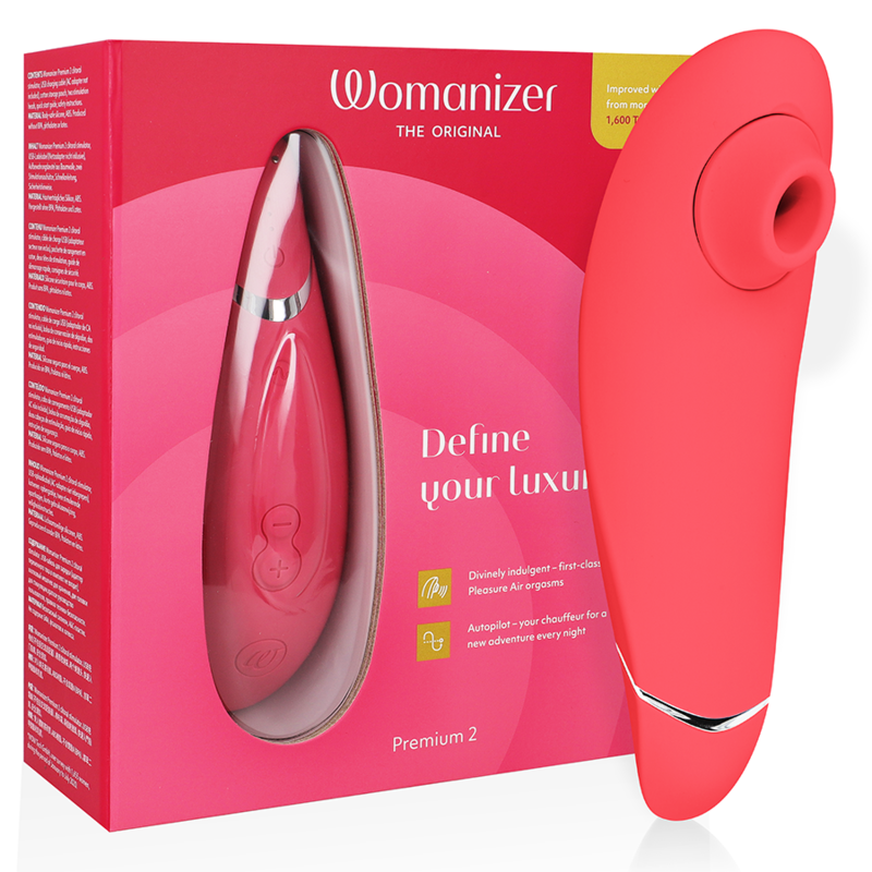 WOMANIZER – PREMIUM 2 STIMOLATORE CLITORALE LAMPONE WOMANIZER – PREMIUM 2 STIMOLATORE CLITORALE LAMPONE
