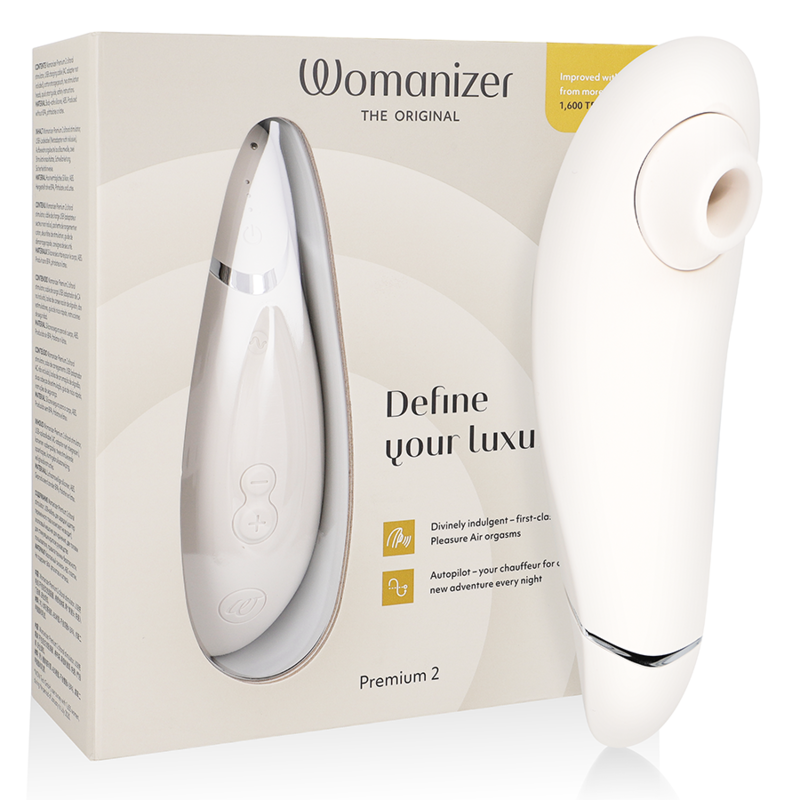 WOMANIZER – PREMIUM 2 STIMOLATORE CLITORALE GRIGIO CALDO WOMANIZER – PREMIUM 2 STIMOLATORE CLITORALE GRIGIO CALDO