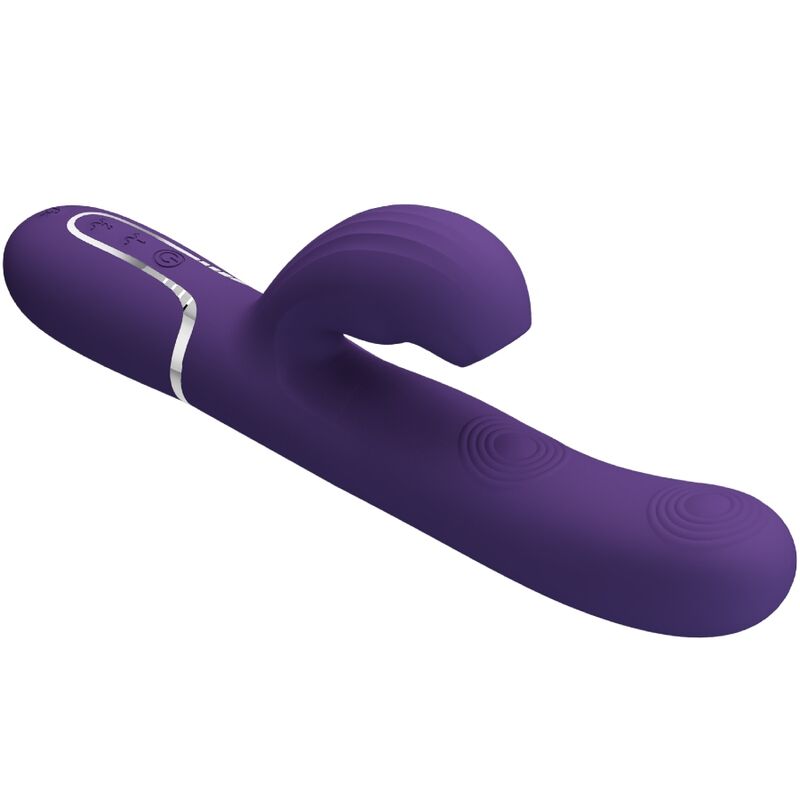 PRETTY LOVE - PERLITA VIBRATORE G-SPOT 3 IN 1 MULTIFUNZIONE VIOLA - immagine 8