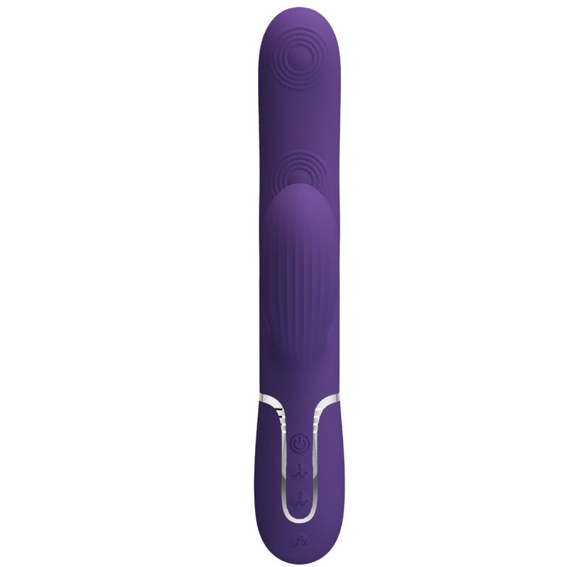 PRETTY LOVE - PERLITA VIBRATORE G-SPOT 3 IN 1 MULTIFUNZIONE VIOLA - immagine 3