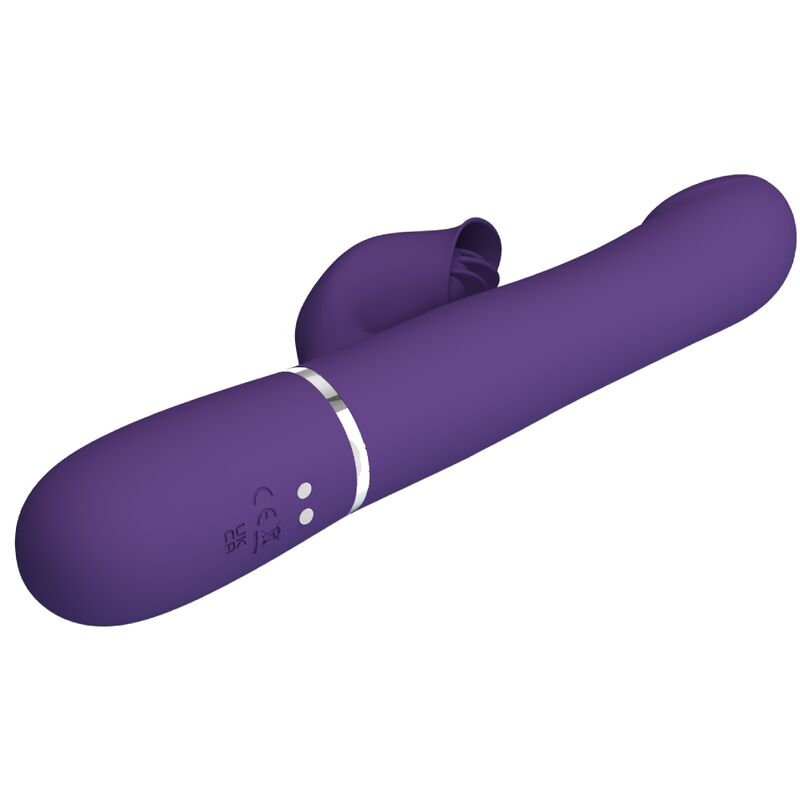 PRETTY LOVE - ZALIN PERLE VIBRATORE CONIGLIO 4 EN 1 VIOLA - immagine 7