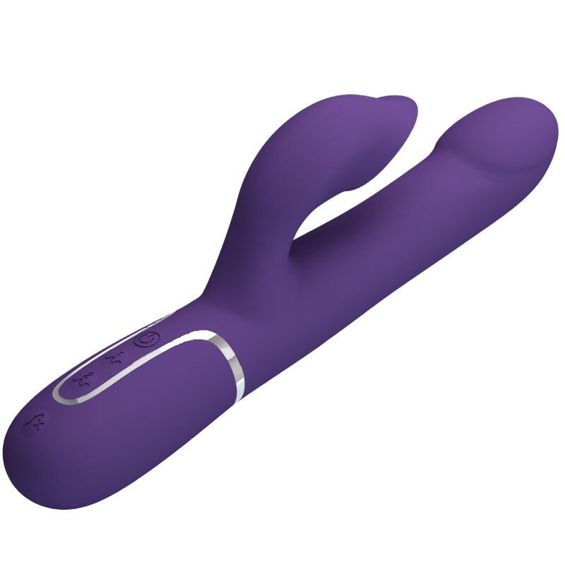 PRETTY LOVE - ZALIN PERLE VIBRATORE CONIGLIO 4 EN 1 VIOLA - immagine 9