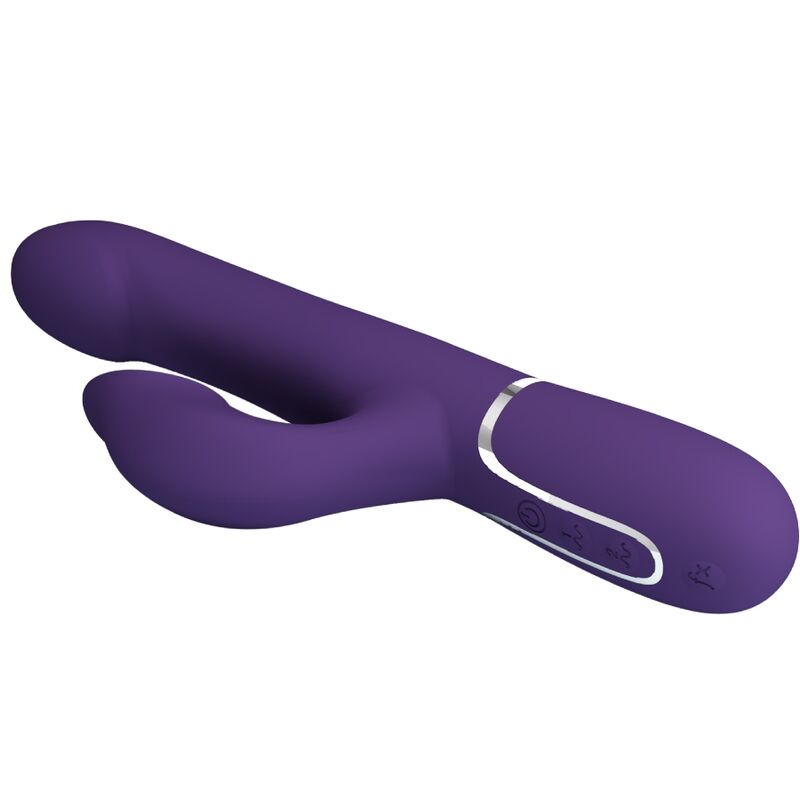PRETTY LOVE - ZALIN PERLE VIBRATORE CONIGLIO 4 EN 1 VIOLA - immagine 6