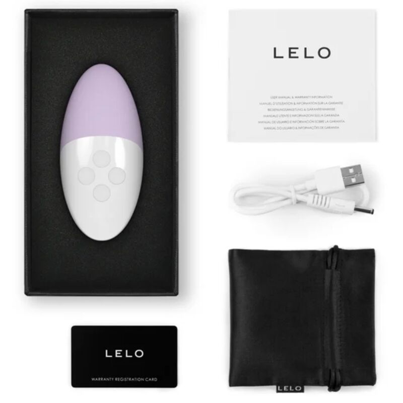 LELO - SIRI 3 MASSAGGIATORE CLITORIDE CALM LAVANDA - immagine 5