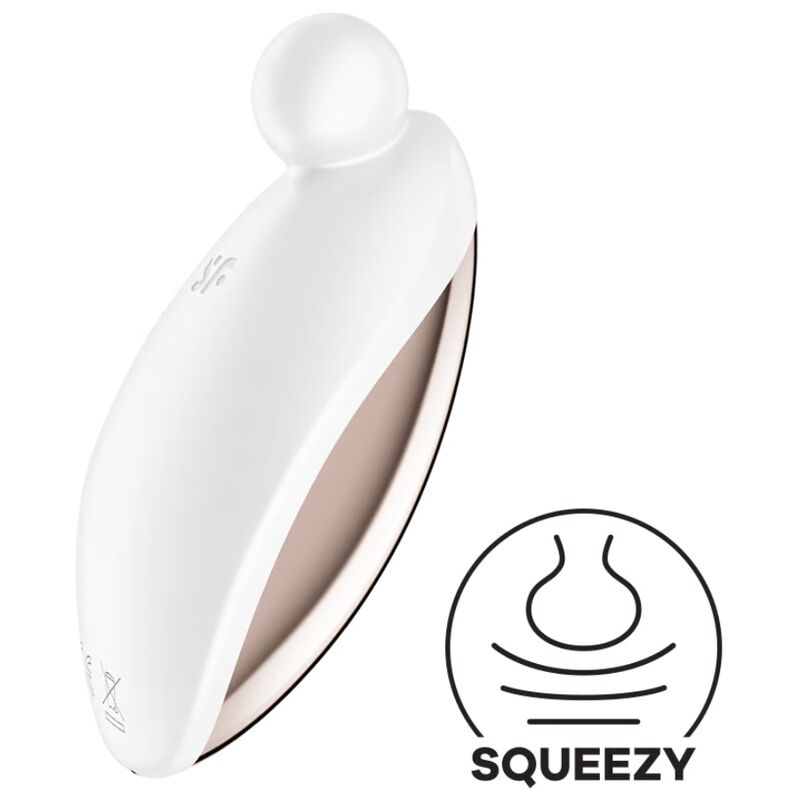SATISFYER – SPOT ON 2 VIBRATORE LAY-ON BIANCO