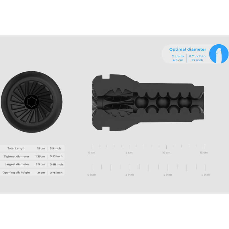 KIIROO - FEEL POCKET MASTURBATORE MASCHILE + POWER BLOW - immagine 5