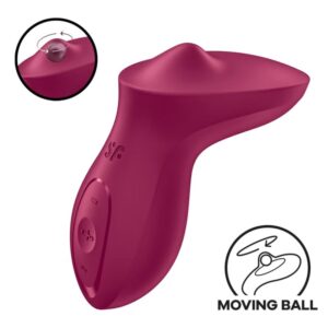 SATISFYER – VIBRATORE ECCITANTE DA APPOGGIO CLITORIDE FUCSIA