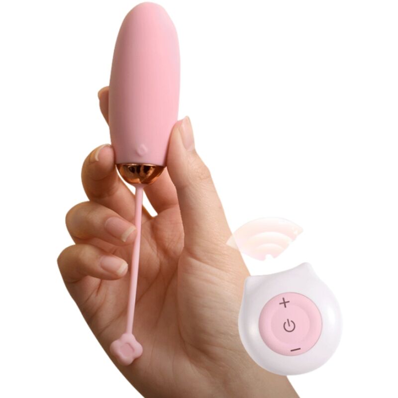 ARMONY - KITTY FUN VIBRATORE UOVO TELECOMANDO 10 VIBRAZIONI ROSA - immagine 4