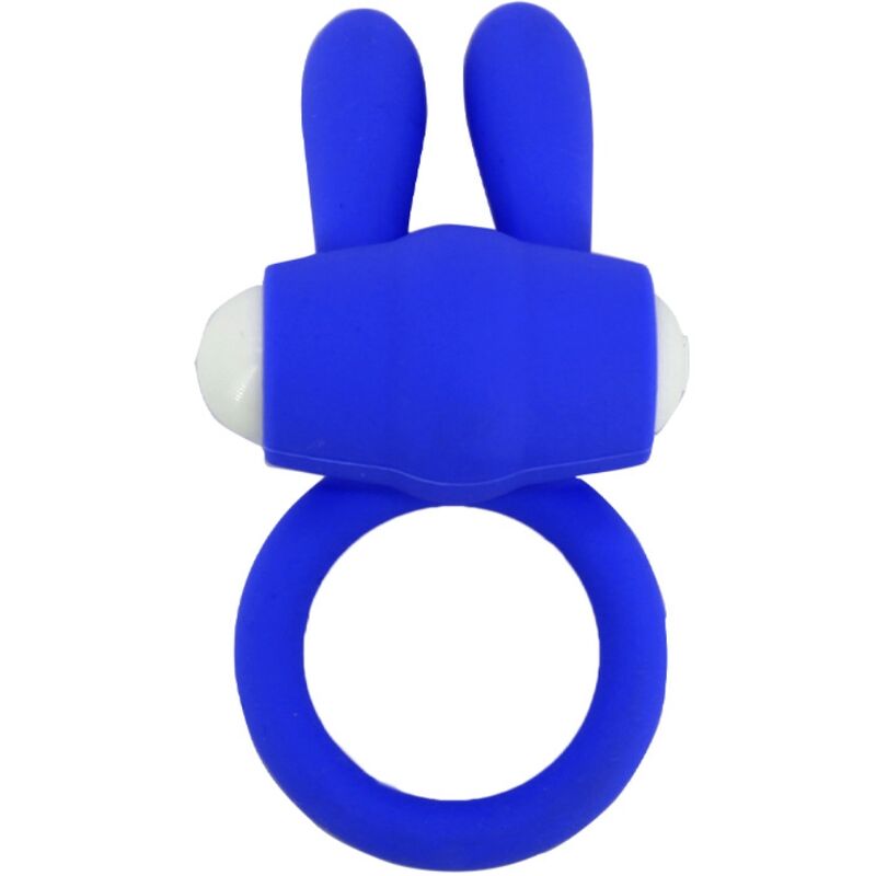 ARMONY - MR BUNNY ANELLO VIBRATORE IN SILICONE BLU - immagine 2