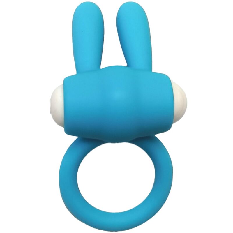 ARMONY - MR BUNNY ANELLO VIBRATORE IN SILICONE NERO - immagine 2