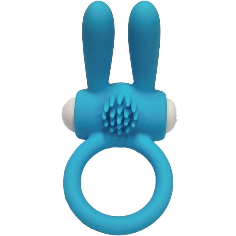 ARMONY - MR BUNNY ANELLO VIBRATORE IN SILICONE NERO - immagine 4