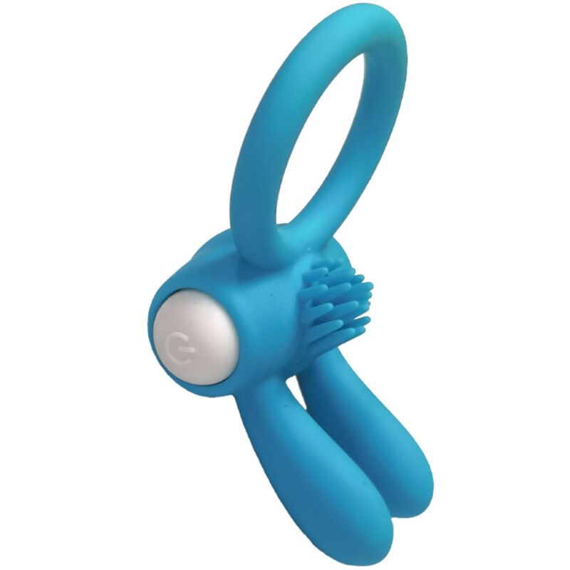 ARMONY - MR BUNNY ANELLO VIBRATORE IN SILICONE NERO - immagine 5