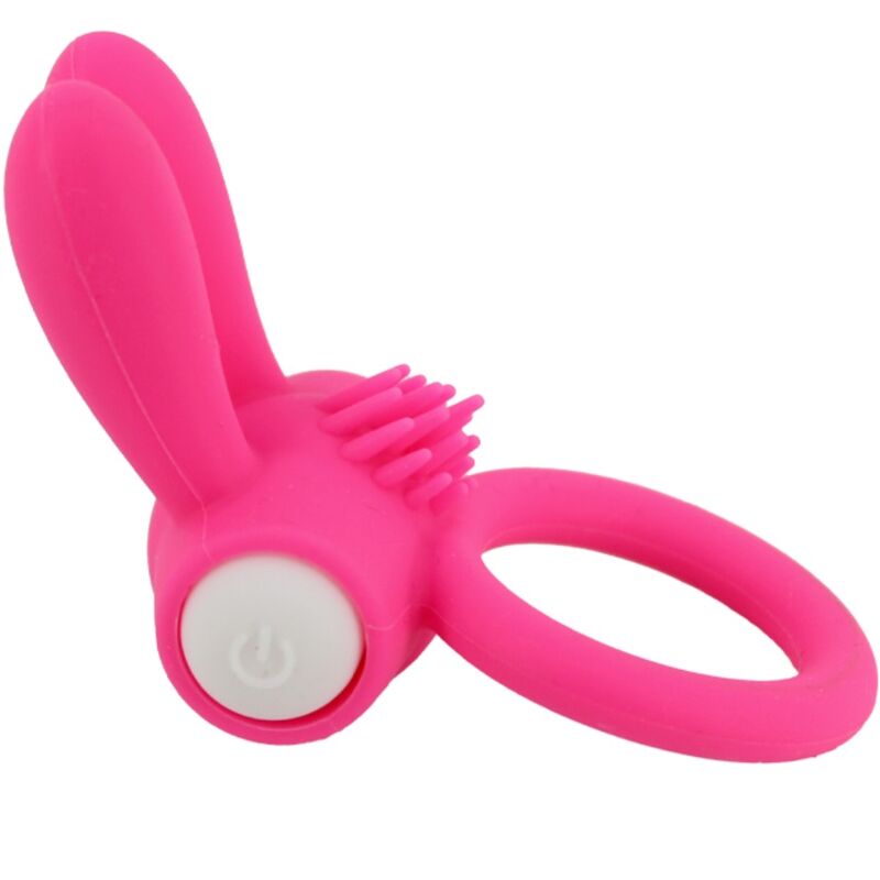 ARMONY - MR BUNNY ANELLO VIBRATORE IN SILICONE ROSA - immagine 4