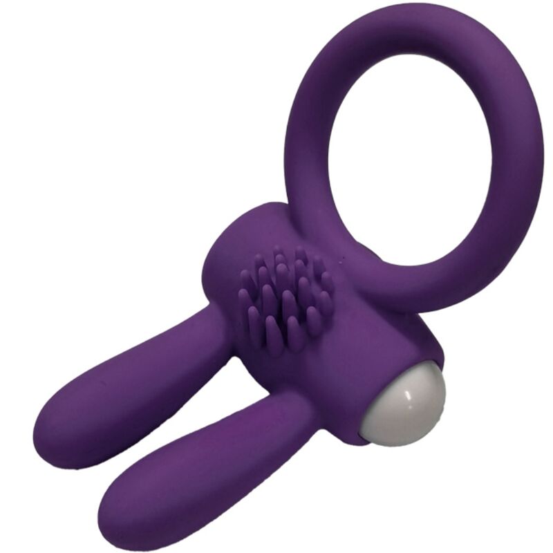 ARMONY - MR BUNNY ANELLO VIBRATORE IN SILICONE VIOLA - immagine 5