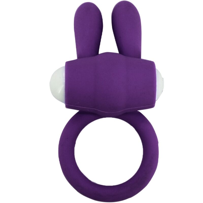 ARMONY - MR BUNNY ANELLO VIBRATORE IN SILICONE VIOLA - immagine 2