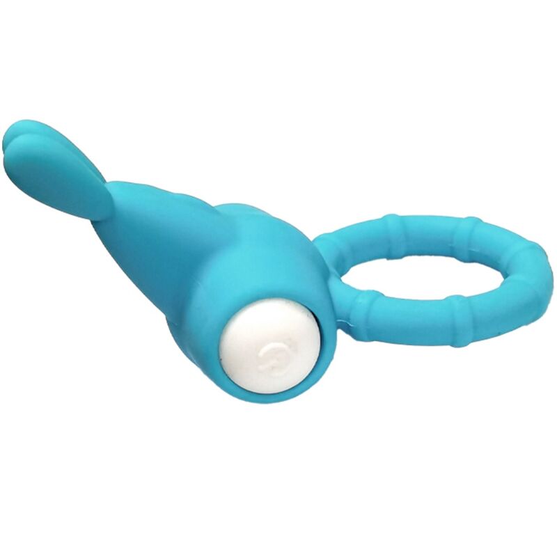 ARMONY - MS BUNNY ANELLO VIBRATORE IN SILICONE VERDE - immagine 2