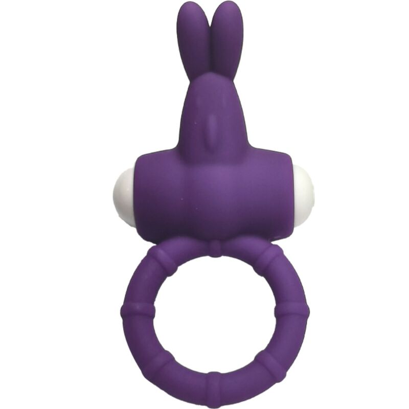 ARMONY - MS BUNNY ANELLO VIBRATORE IN SILICONE VIOLA - immagine 2
