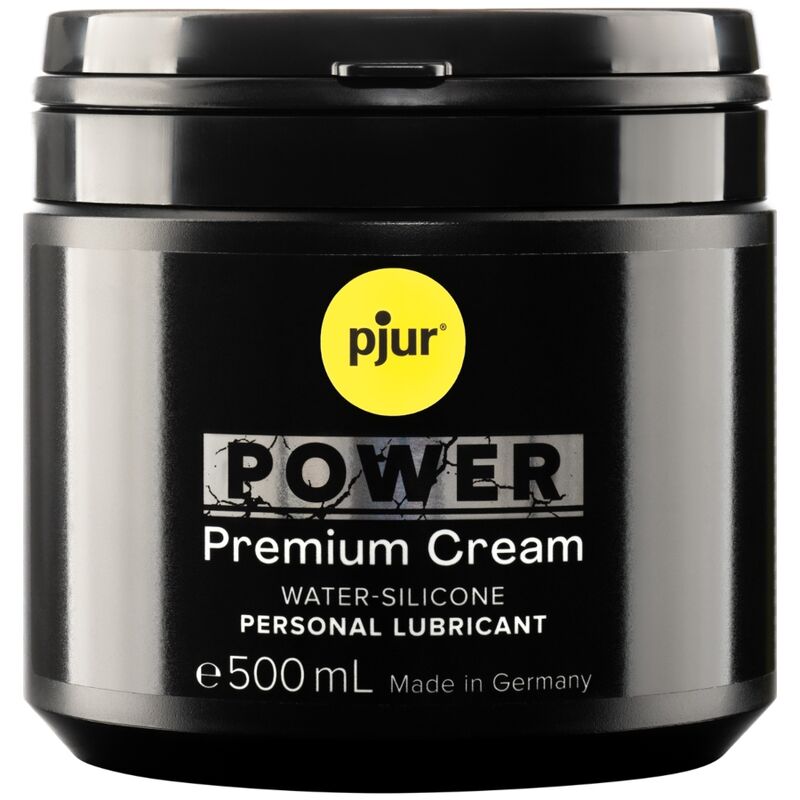 PJUR – POWER PREMIUM CREMA LUBRIFICANTE PERSONALE 500 ML PJUR – POWER PREMIUM CREMA LUBRIFICANTE PERSONALE 500 ML