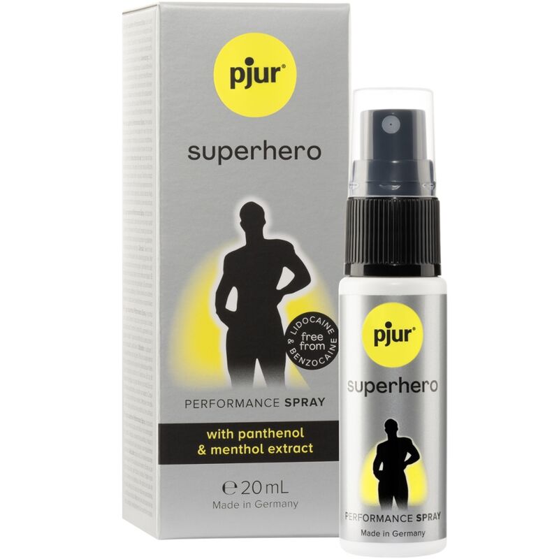 PJUR – SUPERHERO PERFORMANCE RITARDANTE SPRAY 20 ML PJUR – SUPERHERO PERFORMANCE RITARDANTE SPRAY 20 ML