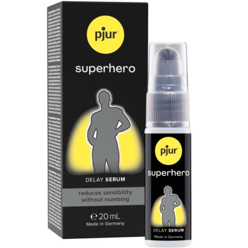 PJUR – SUPERHERO SIERO RITARDANTE CONCENTRATO 20 ML PJUR – SUPERHERO SIERO RITARDANTE CONCENTRATO 20 ML