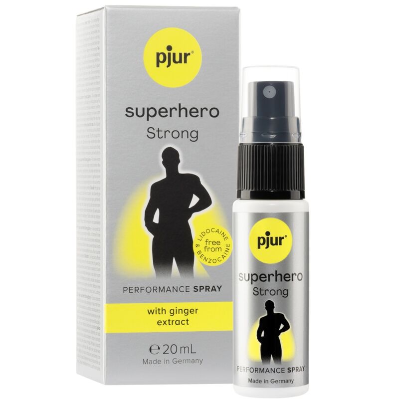 PJUR – SUPERHERO STRONG RETARDANT SPRAY 20 ML PJUR – SUPERHERO STRONG RETARDANT SPRAY 20 ML
