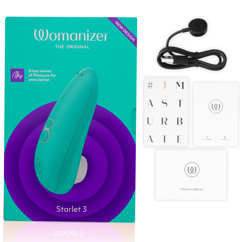 WOMANIZER - STIMOLATORE CLITORALE STARLET 3 TURCHESE - immagine 5
