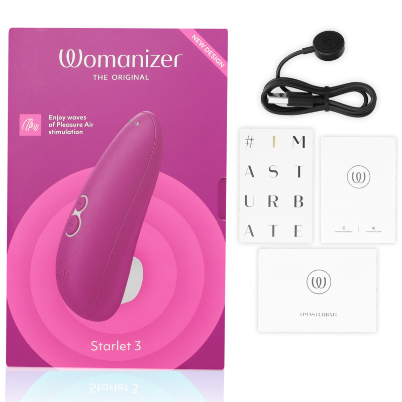 WOMANIZER - STARLET 3 STIMOLATORE CLITORALE VIOLA - immagine 5