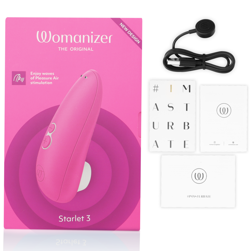 WOMANIZER - STIMOLATORE CLITORALE STARLET 3 ROSA - immagine 6