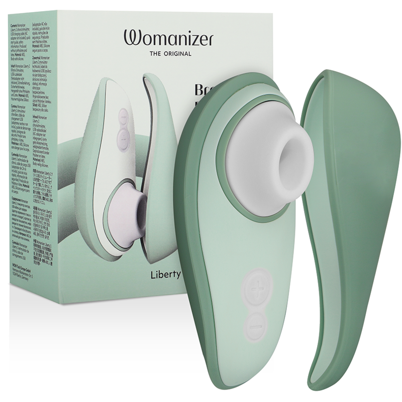 WOMANIZER – LIBERTY 2 ESTIMULADOR & SUCCIONADOR CLITORIS VERDE CLARO WOMANIZER – LIBERTY 2 ESTIMULADOR & SUCCIONADOR CLITORIS VERDE CLARO