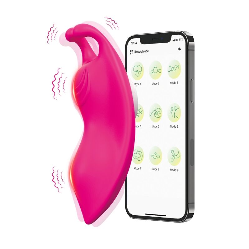 ARMONY – MUTANDINA INDOSSABILE HONEYBEE VIBRATORE G-SPOT FUCSIA – APP GRATUITA