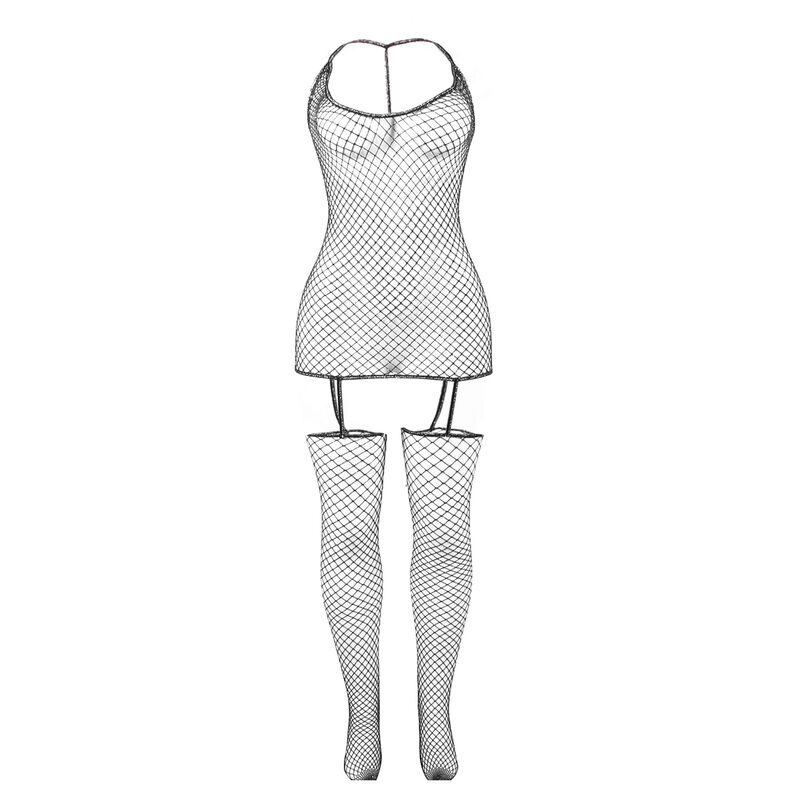 SUBBLIME - 951955 BODYSTOCKING A RETE LUCIDO TAGLIA UNICA - immagine 3