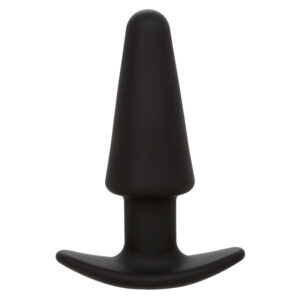 CALEXOTICS – ROCK BOTTOM TAPPO ANALE CONICO 10 VIBRAZIONI SILICONE NERO