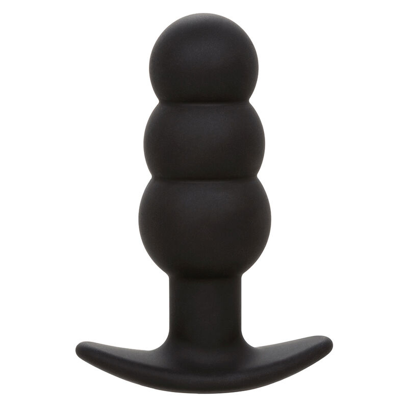 CALEXOTICS – ROCK BOTTOM PERLINE TAPPO ANALE 10 VIBRAZIONI SILICONE NERO