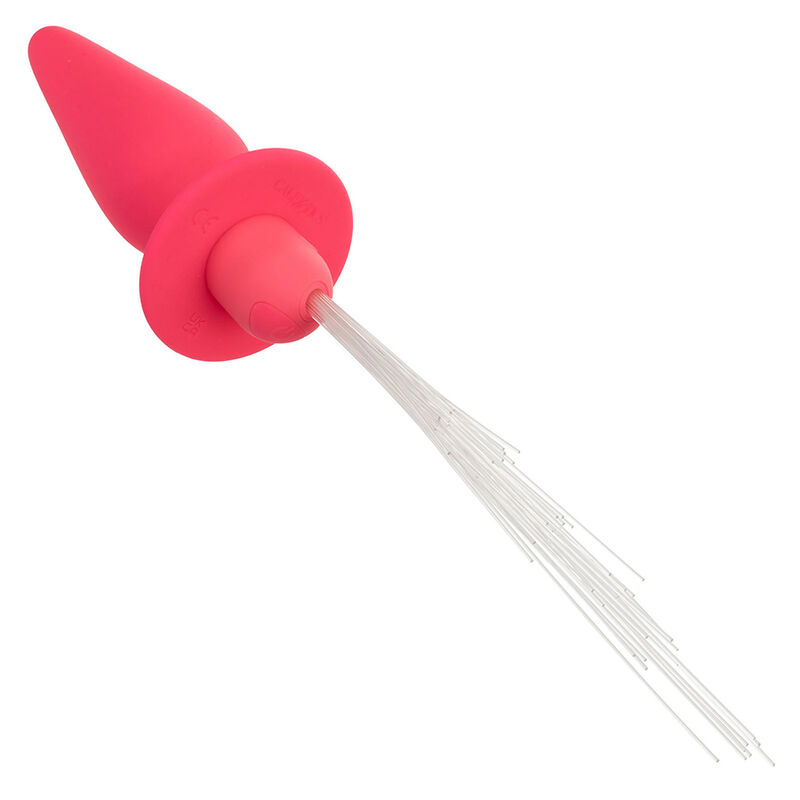CALEXOTICS – SOUTHERN LIGHTS LIGHT UP PLUG ANALE 10 VIBRAZIONI SILICONE ROSA