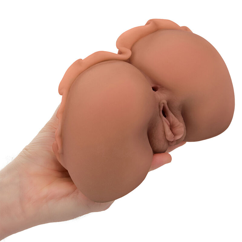 CALEXOTICS – LA REGINA DEL BENVENUTO DOPPIO MASTURBATORE REALISTICO CARAMELLO