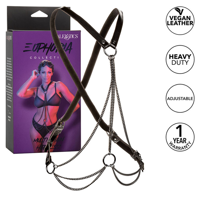 CALEXOTICS - EUPHORIA MULTICHAIN HARNESS PREMIUM - immagine 2