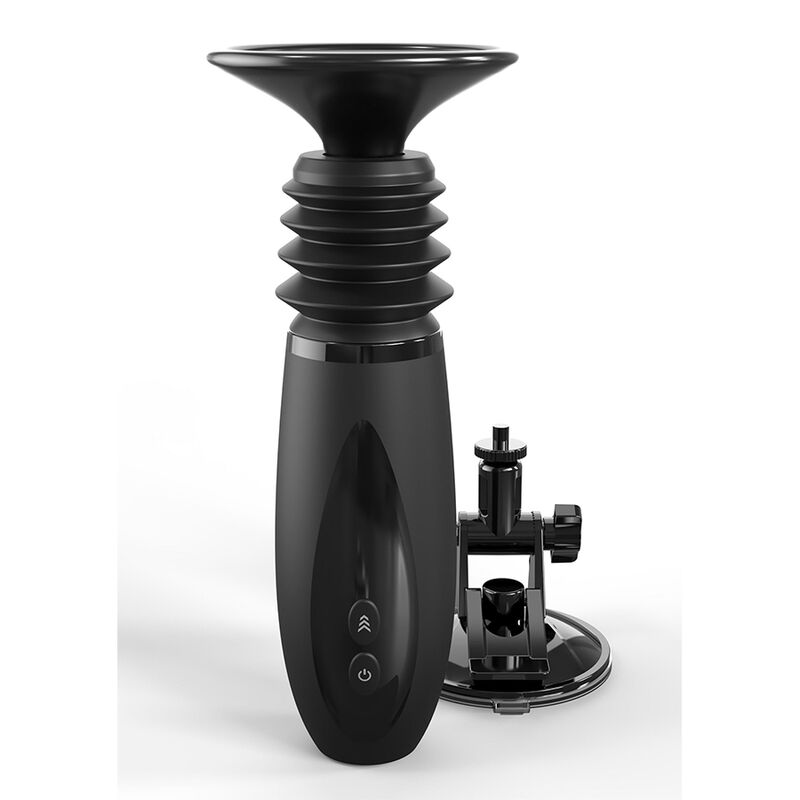 FETISH FANTASY SERIES – BODY DOCK MORSETTO PER DILDO THRUSTER CON 7 MODALITÀ DI SPINTA NERO