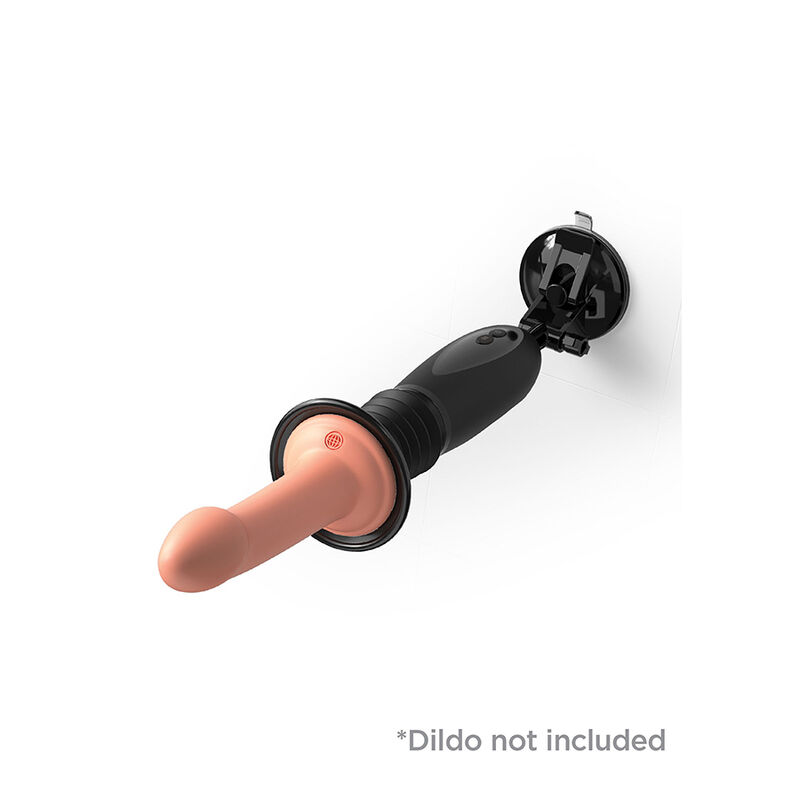 FETISH FANTASY SERIES - BODY DOCK MORSETTO PER DILDO THRUSTER CON 7 MODALITÀ DI SPINTA NERO - immagine 3