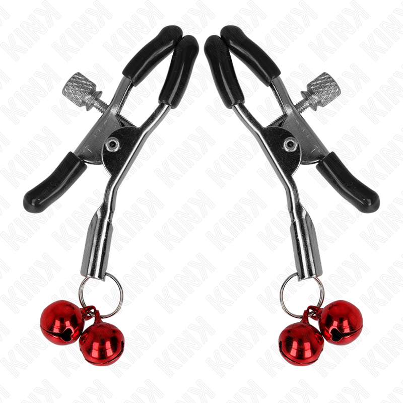 KINK - MORSETTO PER CAPEZZOLI DOPPIA CAMPANA ROSSO 6 CM - immagine 4
