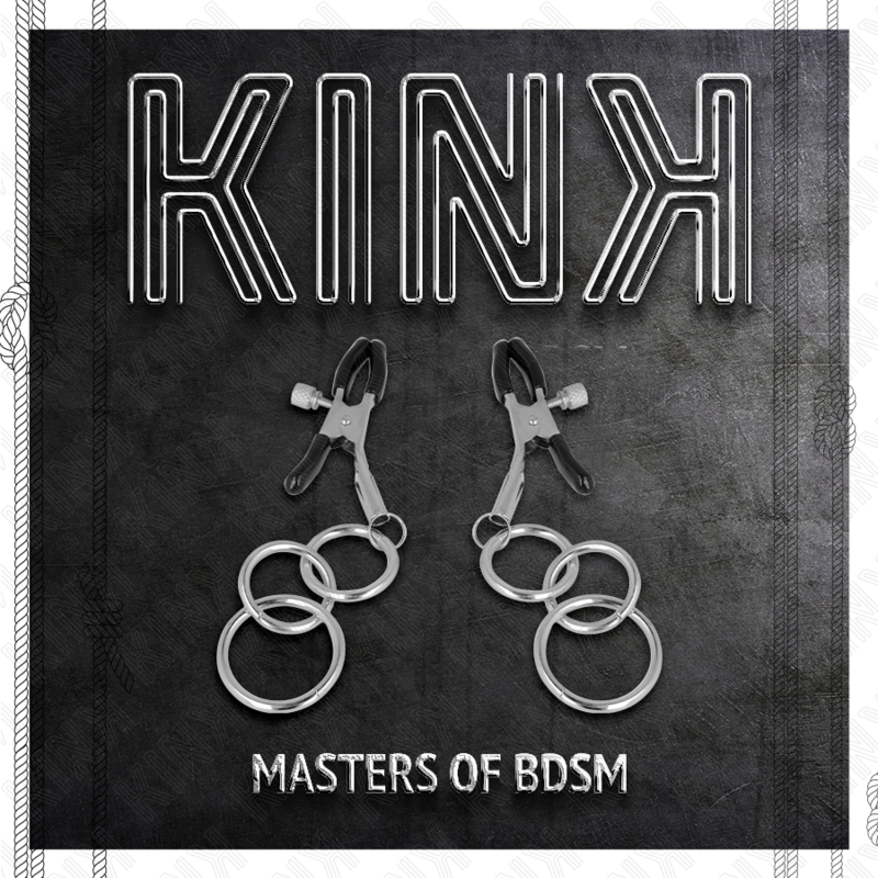 KINK - MORSETTO PER CAPEZZOLO CON 3 O-RING 6 CM - immagine 4
