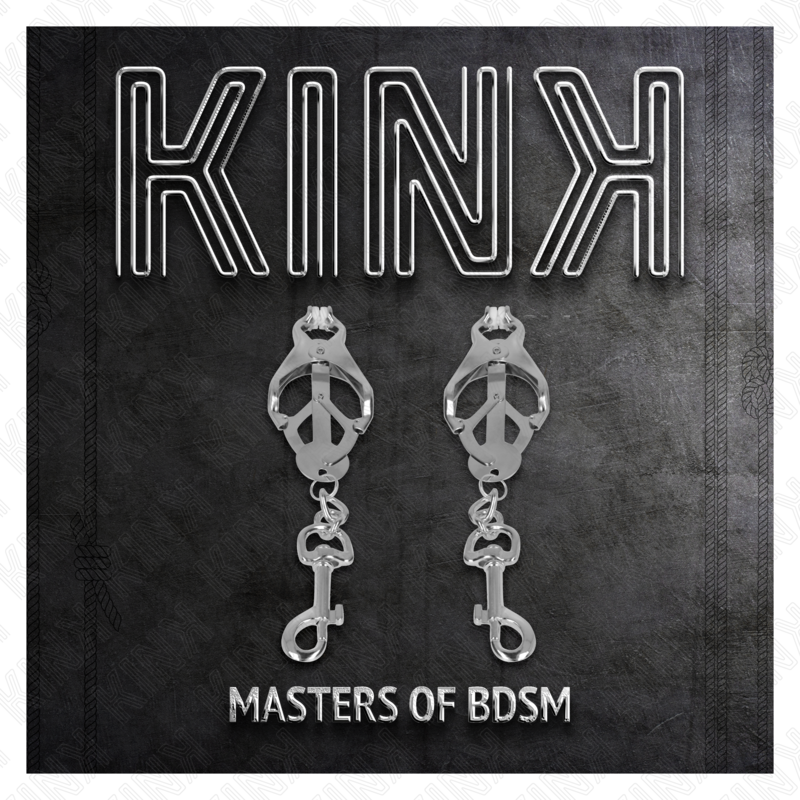 KINK - PINZE PER CAPEZZOLI TRIFOGLIO GIAPPONESE CON GANCI ARGENTO - immagine 3