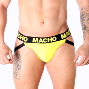 MACHO – MX25A JOCK AMARILLO LYCRA S