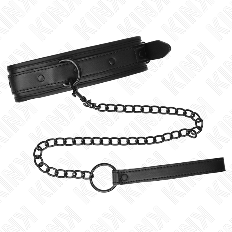 KINK - COLLARE BONDAGE IN NEOPRENE MODELLO 2 CON CINTURA 78 CM REGOLABILE 37,5 X 49,5 CM - immagine 3