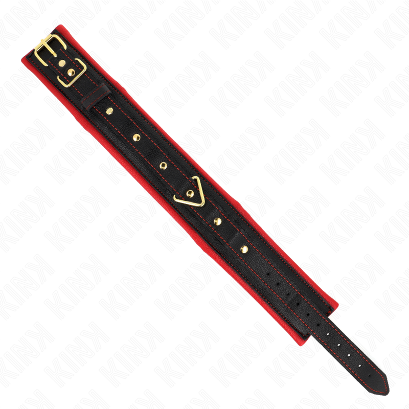 KINK - COLLARE CON GUINZAGLIO IN TESSUTO TINTO REGOLABILE 33-48 CM X 5,7 CM - immagine 5