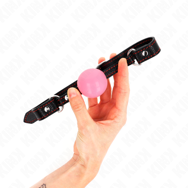 KINK - MORDAZA DE BOLA 4 CM DE ORO ROSA 60 x 2 CM - immagine 3
