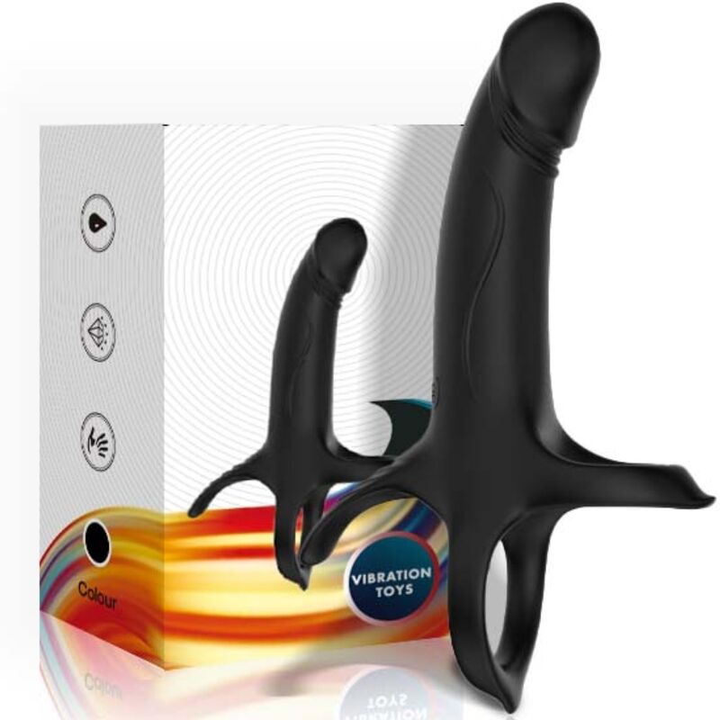 ARMONY – DILDO CON ANELLO E VIBRATORE NERO ARMONY – DILDO CON ANELLO E VIBRATORE NERO