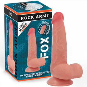 ROCKARMY – SILICONE LIQUIDO VOLPE 19 CM -O- 3,2 CM