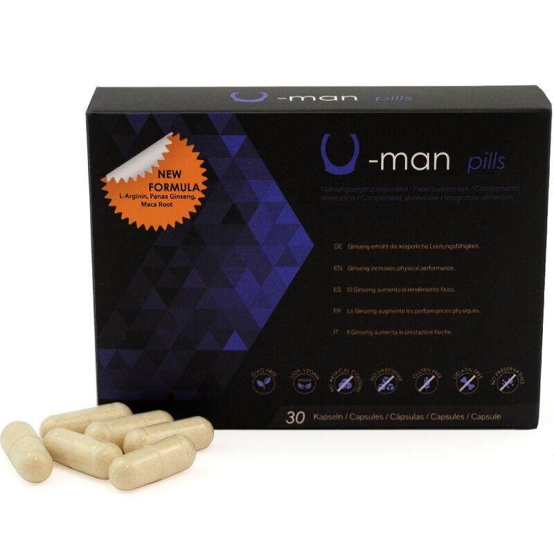 500 COSMETICS – U-MAN AUMENTA LE DIMENSIONI DEL PENE E LA POTENZA SESSUALE – 30 CAPSULE 500 COSMETICS – U-MAN AUMENTA LE DIMENSIONI DEL PENE E LA POTENZA SESSUALE – 30 CAPSULE