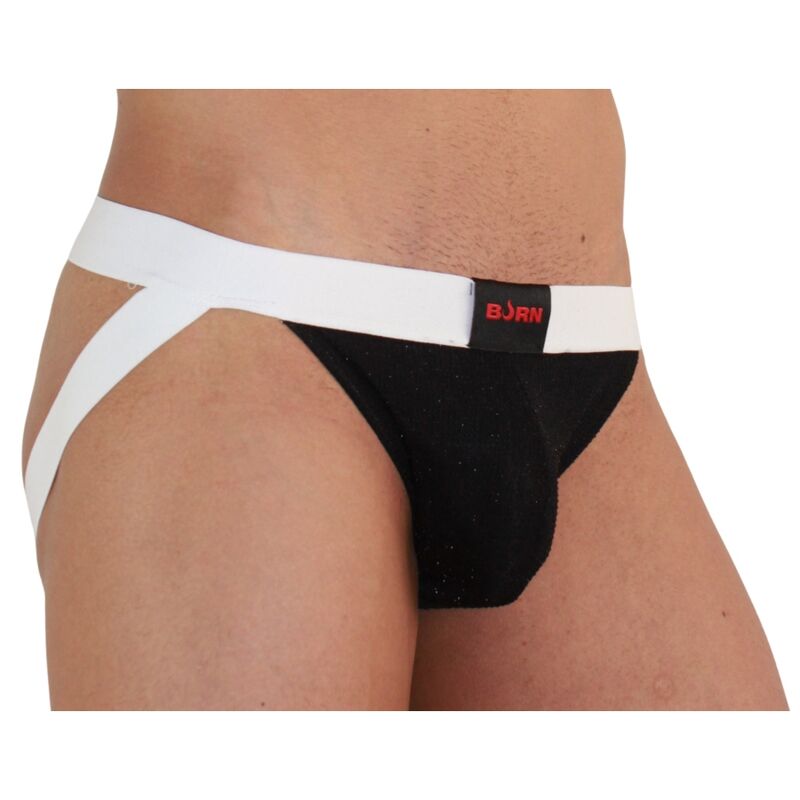 BURN – 004 JOCK BRILLANTE NEGRO / BLANCO S BURN – 004 JOCK BRILLANTE NEGRO / BLANCO S