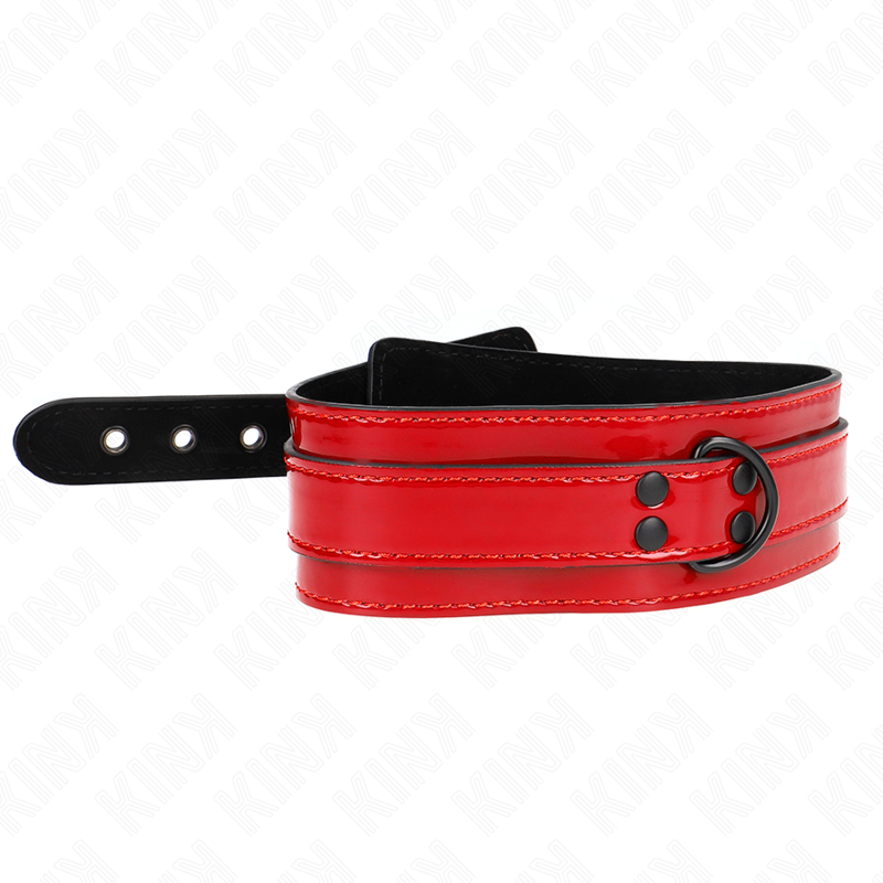 KINK - COLLANA REGOLABILE VINO ROSSO 37,5-49,5 CM X 5 CM - immagine 5
